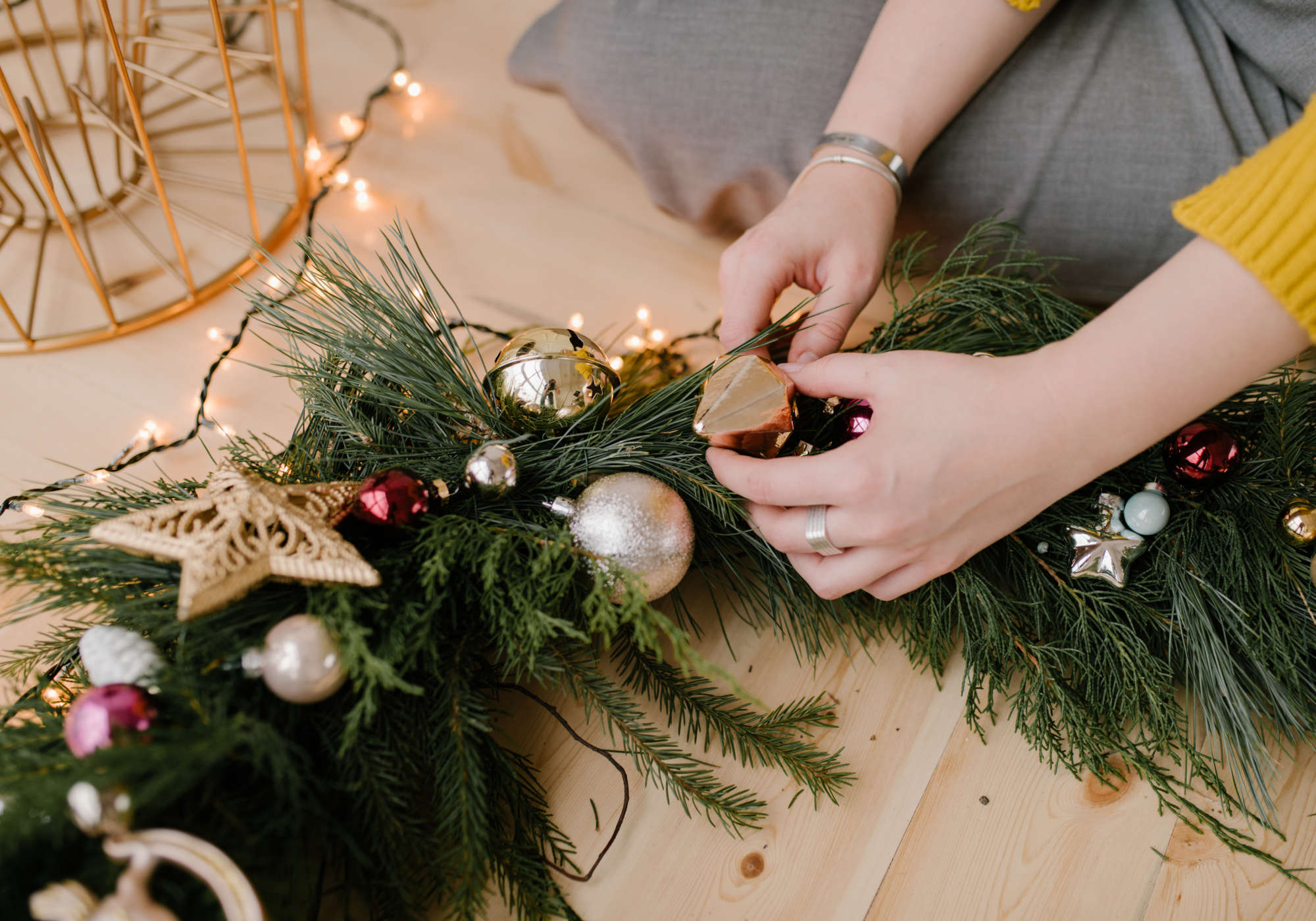 DIY Christmas Wreaths - The Suffolk Crafter